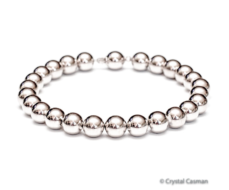 Amazon.com: White Jade Bracelet, Tibetan Silver Lotus Flower, Crystal  Quartz Gemstone, Inner Peace Protection Luck : Handmade Products