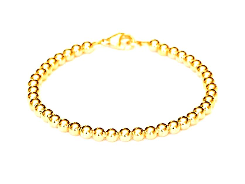 LE GRAMME Le 15 18-Karat Gold Beaded Bracelet for Men | MR PORTER